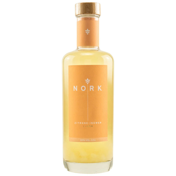 Nork - Zitrone-Ingwer Likör, 20 %, 0,5 l