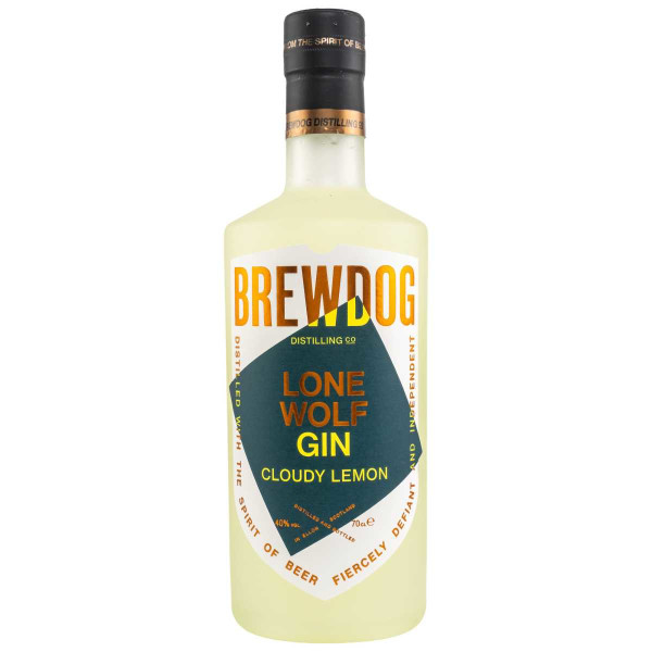 BrewDog LoneWolf Cloudy Lemon Gin, 40%, 0,7 l