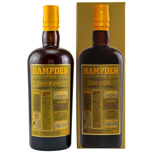 HAMPDEN Estate 8 Jahre - Pure Single Jamaican Rum, 46 %,...
