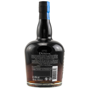 Dictador 20 Jahre Colombian Rum, 40 %, 0,7 l
