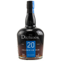 Dictador 20 Jahre Colombian Rum, 40 %, 0,7 l