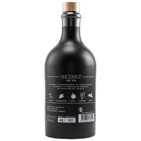 HEIMAT Dry 33,90 Gin, €
