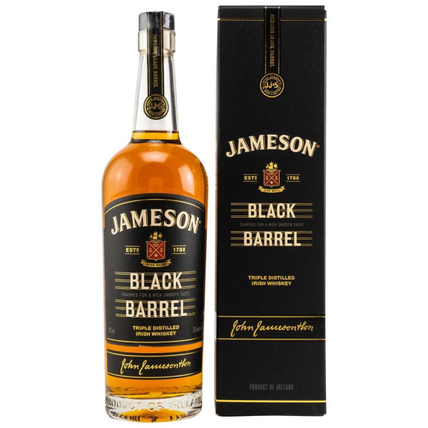 Jameson Black Barrel, 40 %, 0,7 l