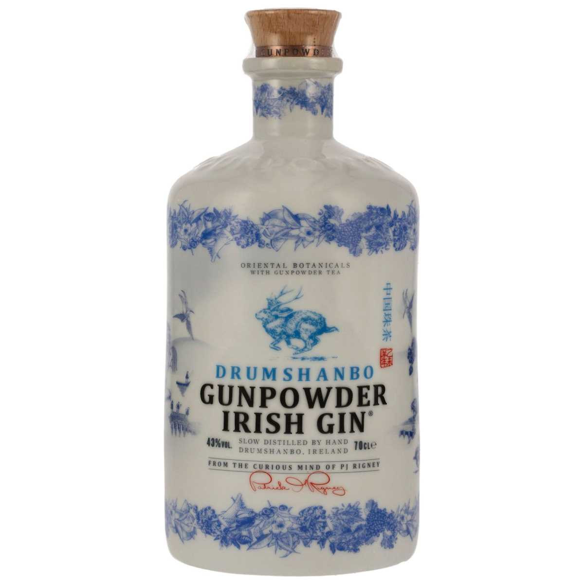 Drumshanbo Gunpowder Irish Gin Neue Ausstattung, 43%, 0,7 l