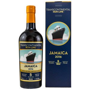 Jamaica 5 Jahre 2016/2022, Transcontinental Rum Line,...